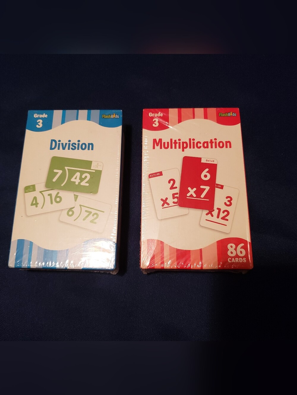 Multiplication And Division Flash Cards